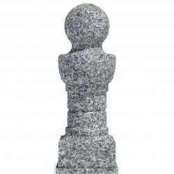 Stalp A din granit Leopard...